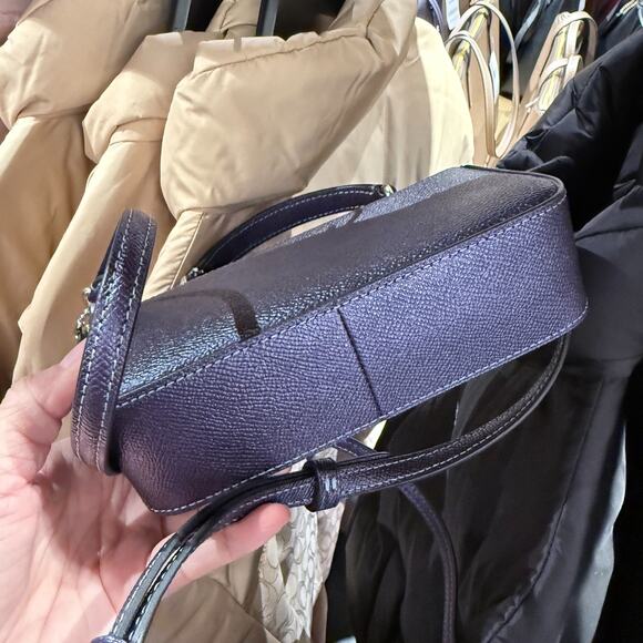 Coach Mini Josie Top Handle Bag In Signature Canvas CCK68 Blue/Navy NWT - Picture 4 of 6